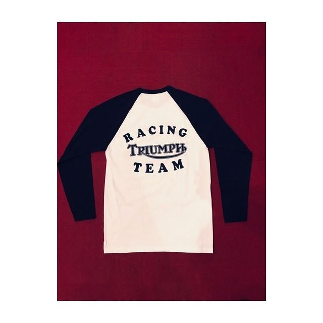 Long Sleeve Triumph Racing Team T- Shirt｜dbms｜03