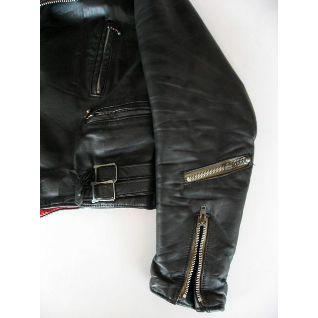 70s Vitage Jackets Lewis Leathers 391 Lightning BLACK Size:38 70年代  ヴィンテージジャケット ルイスレザーズ ライトニング ブラック サイズ38