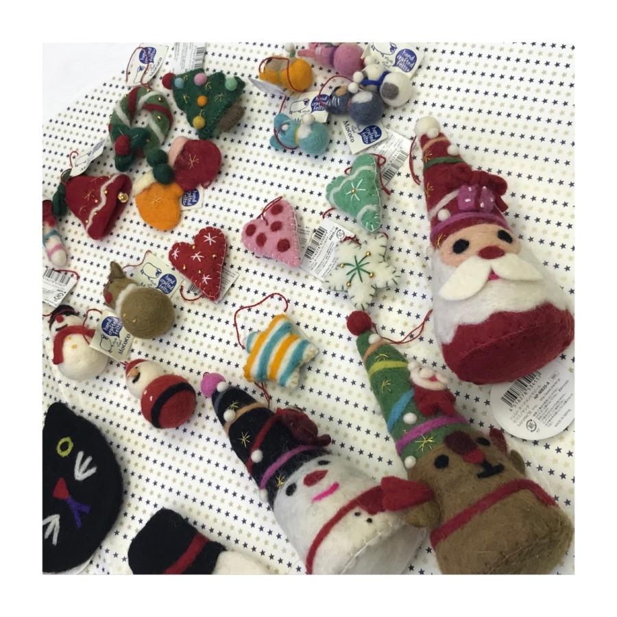 スノーマンとトナカイはラスト1点！Mococo フェルトオーナメントモビール　単品【ネコポス便不可×】 |  | 16