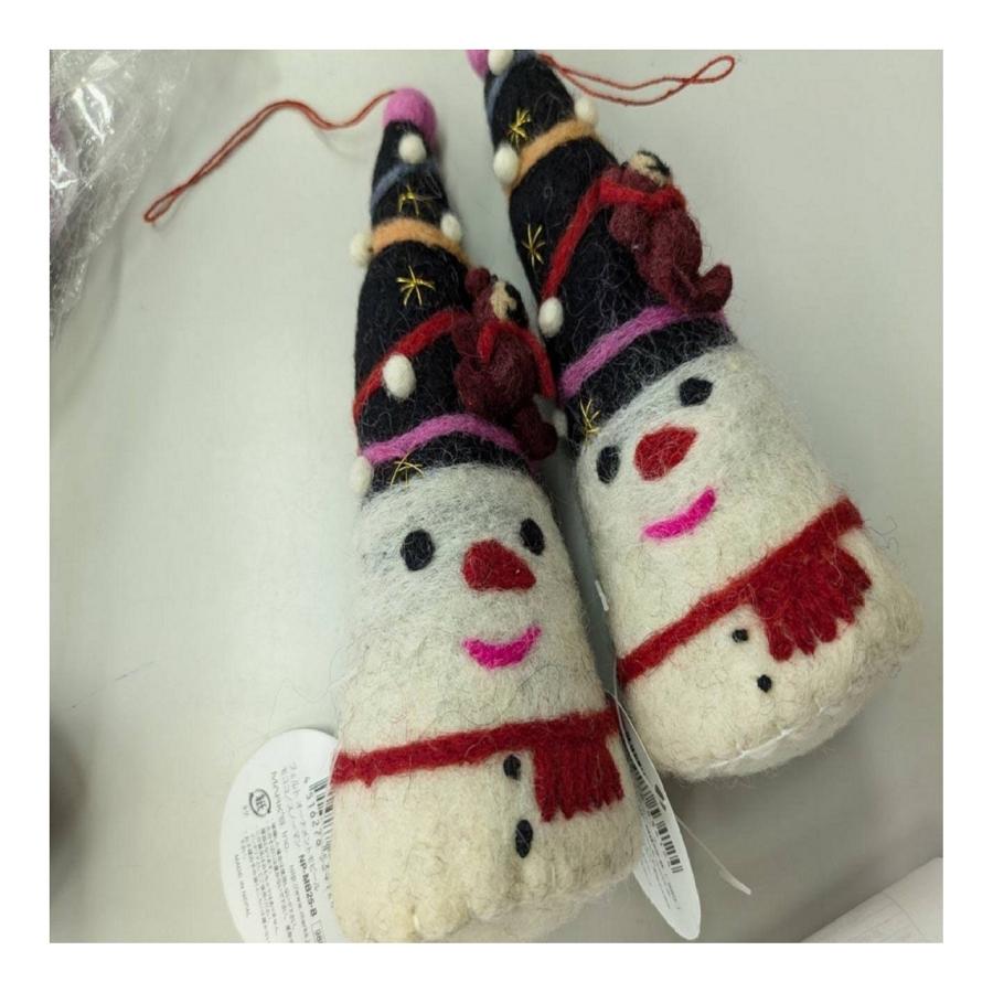 スノーマンとトナカイはラスト1点！Mococo フェルトオーナメントモビール　単品【ネコポス便不可×】 |  | 10