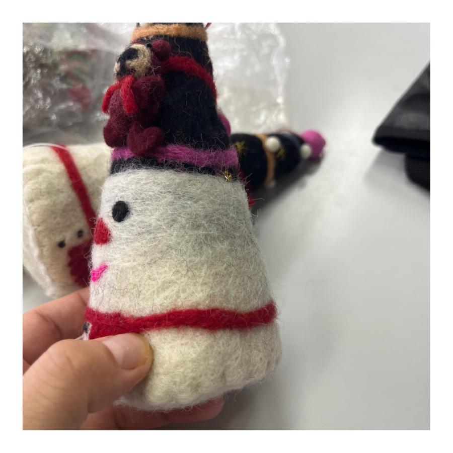 スノーマンとトナカイはラスト1点！Mococo フェルトオーナメントモビール　単品【ネコポス便不可×】 |  | 14