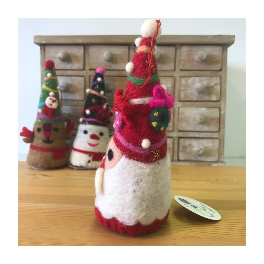 スノーマンとトナカイはラスト1点！Mococo フェルトオーナメントモビール　単品【ネコポス便不可×】 |  | 02