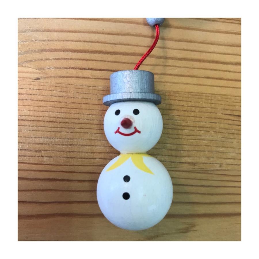 クリスマス ウッドモビール スノーマン【ネコポス便不可×】 |  | 03