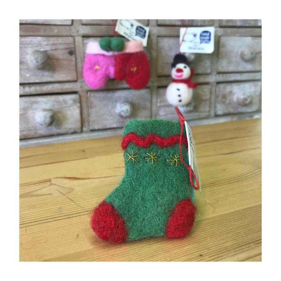 Mococo フェルトオーナメント・クリスマス・モココ 手袋【単品】【ネコポス便可〇】 |  | 04