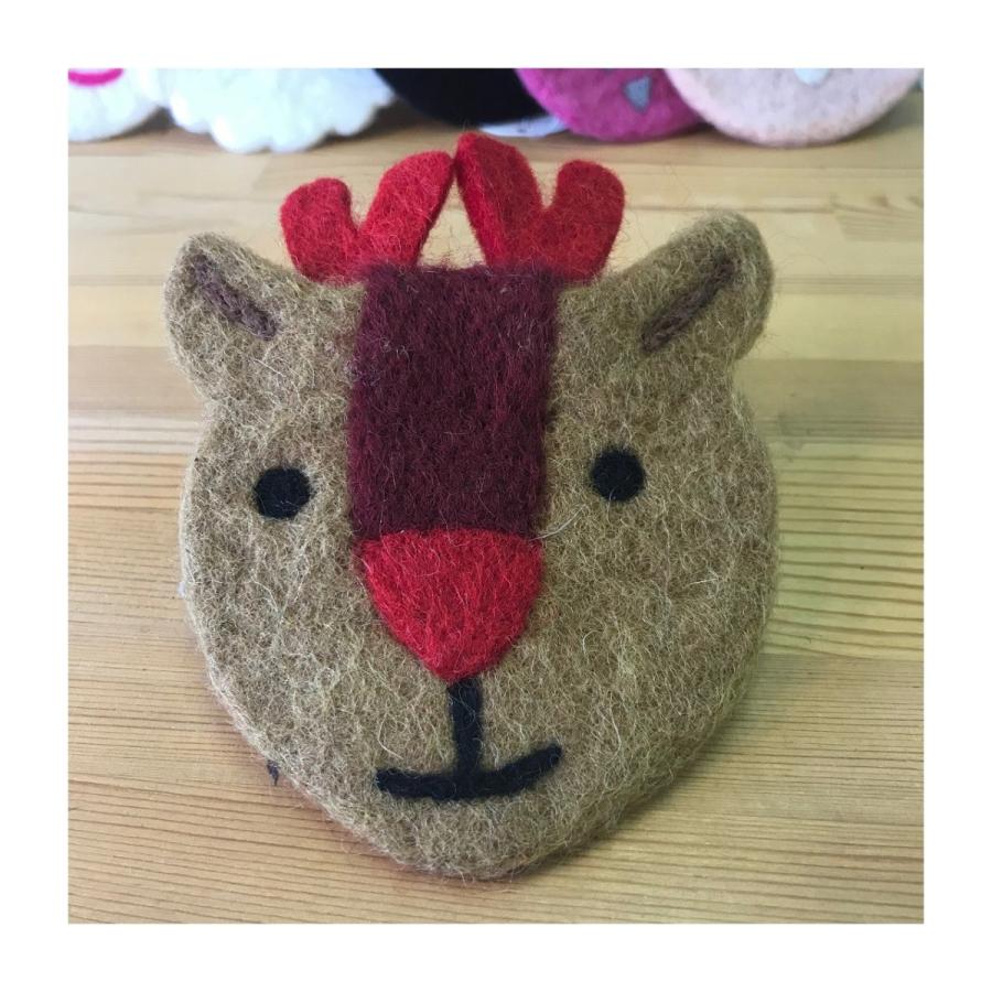 Mococo クリスマスフェルトコースター 単品【ネコポス便可〇】 |  | 04