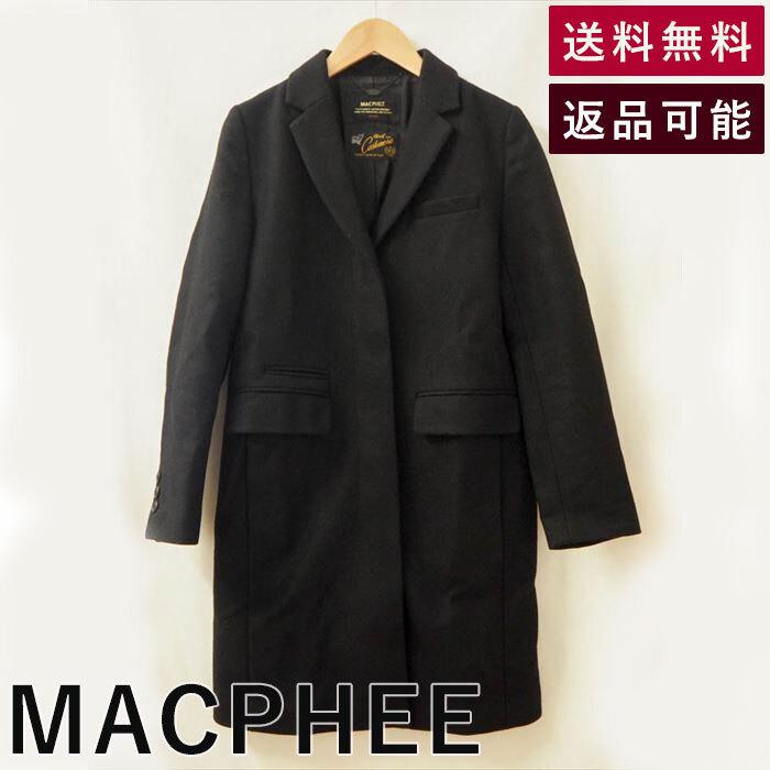 MACPHEE マカフィー コート チェスターコート ウールカシミヤ 秋冬 