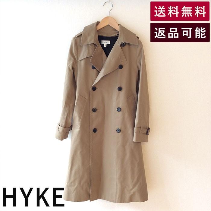 Hyke ハイク トレンチコート ライナー付き サイズ1 秋冬向き アウター レディース C1001y001 1016 ブランド古着db 通販 Yahoo ショッピング