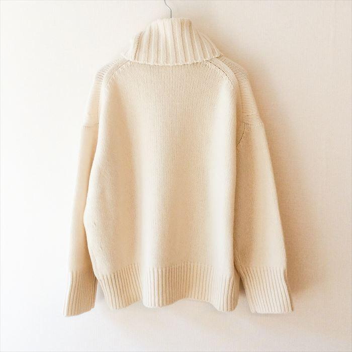 GALERIE VIE ギャルリーヴィー ニット 定番人気 オフホワイト タートル 