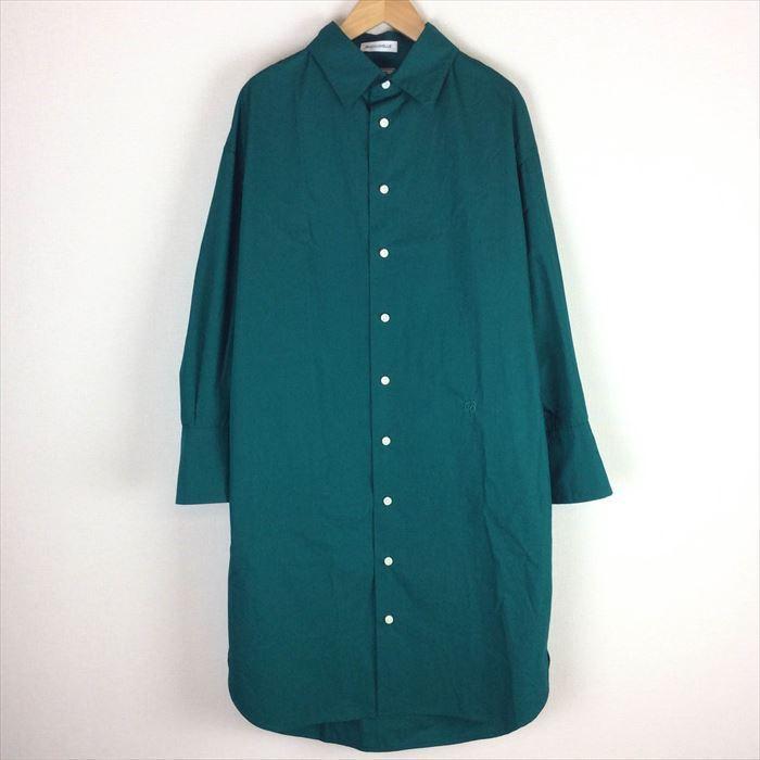 マディソンブルー MADISON BLUE シャツワンピース グリーン 長袖  