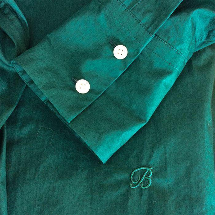 マディソンブルー MADISON BLUE シャツワンピース グリーン 長袖  