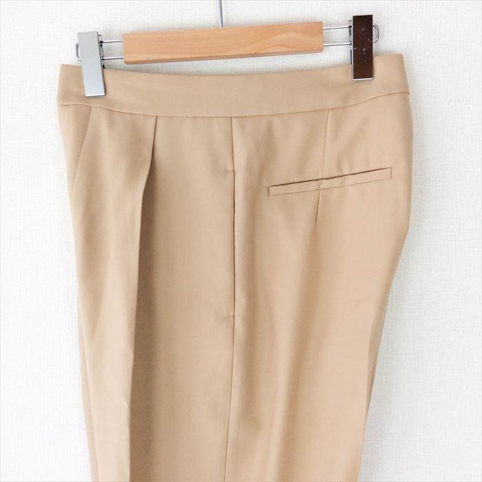 DRAWER ドゥロワー Drawer パンツ ウールトロテーパードタックパンツ 