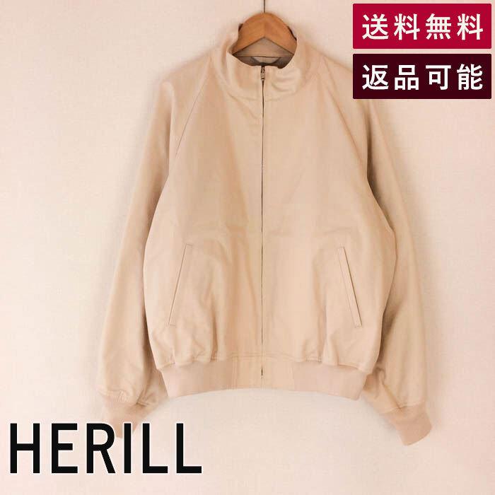 ヘリル　ブルゾン　ヘリルベージュ　1 HERILL - 【残り一点】Egyptiancloth Windybay Jacket | ACRMTSM