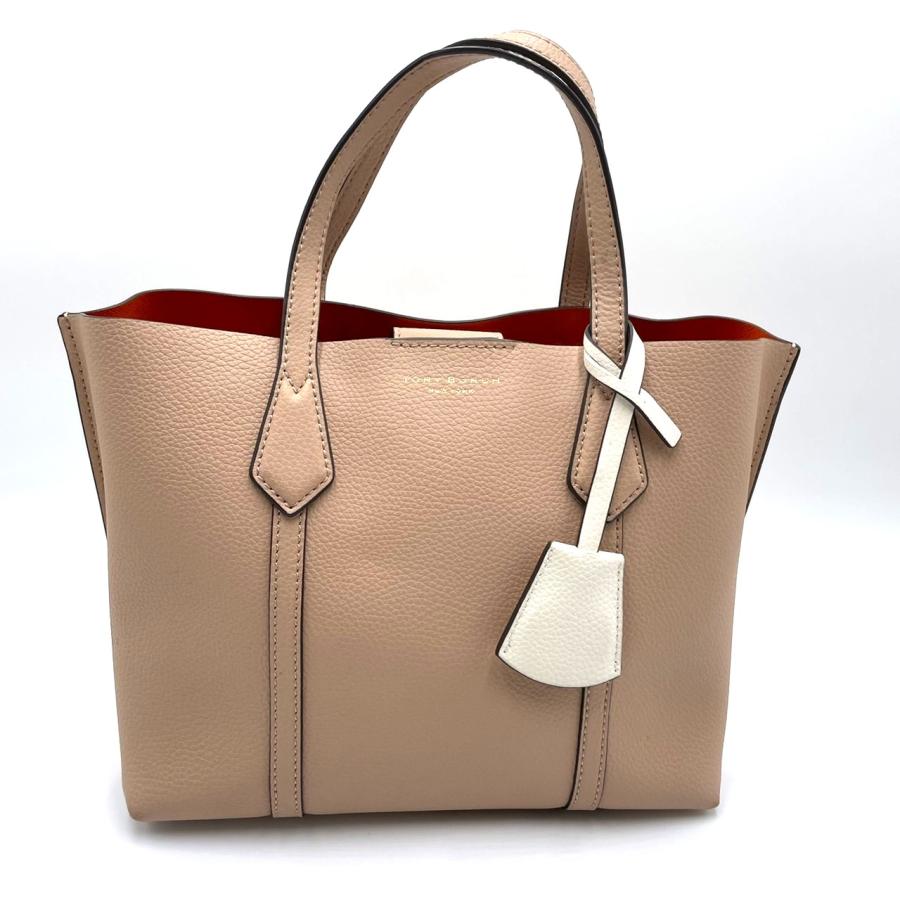 トリーバーチ TORY BURCH ハンドバッグ ショルダー ライトベージュ× 内  
