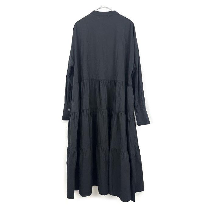 マチャット 美品 人気品 ドット ロング ワンピース ふんわり プリーツ 黒 マチャット 美品 人気品 ドット ロング ワンピース ふんわり プリーツ