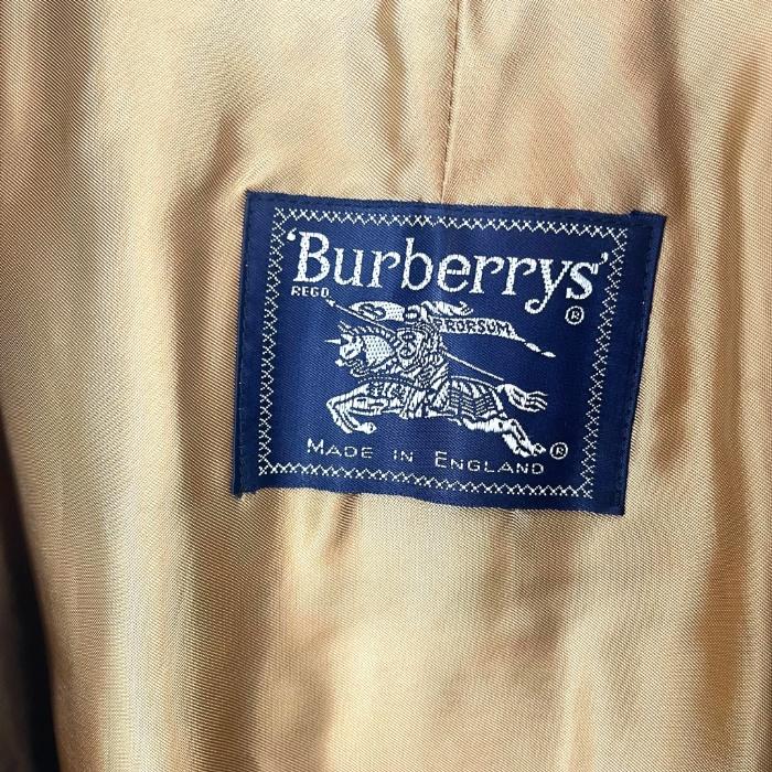美品 BURBERRY ライナー付き ステンカラーコート トレンチコート ロゴ バーバリー BURBERRY トレンチコート ライナー付き ステンカラー
