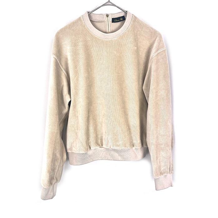 ドゥロワー Drawer スウェット RESORT1 バックジップクルーロング 