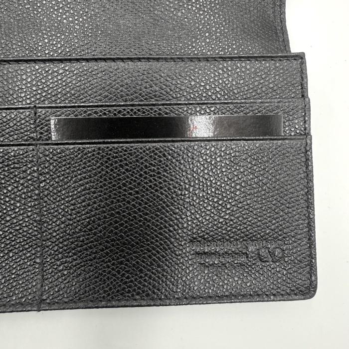ヴァレンティノ Valentino 長財布 二つ折り シンプル 箱付き ヴァレンティノ Valentino 長財布 二つ折り シンプル 箱付き