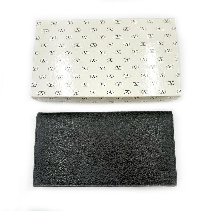 VALENTINO ブラック長財布 箱付き