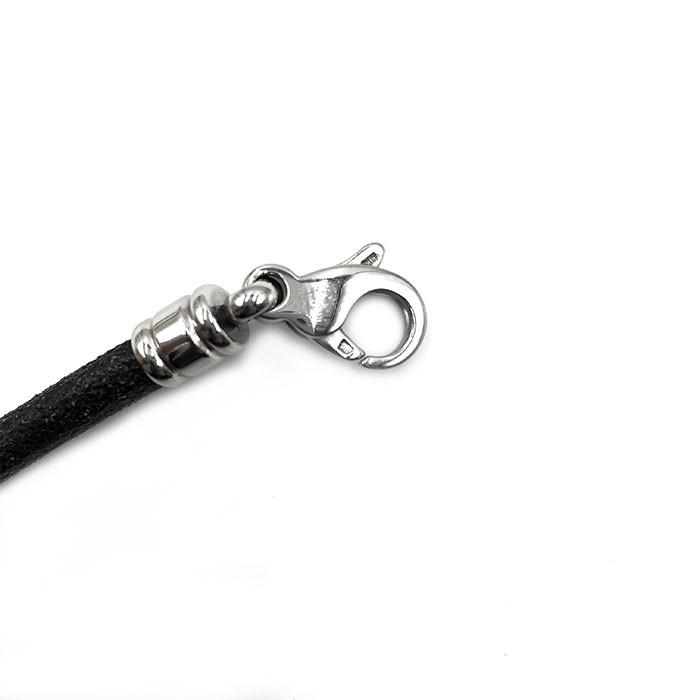 ブルガリ BVLGARI チョーカー レザー ブレスレット シンプル ブラック 