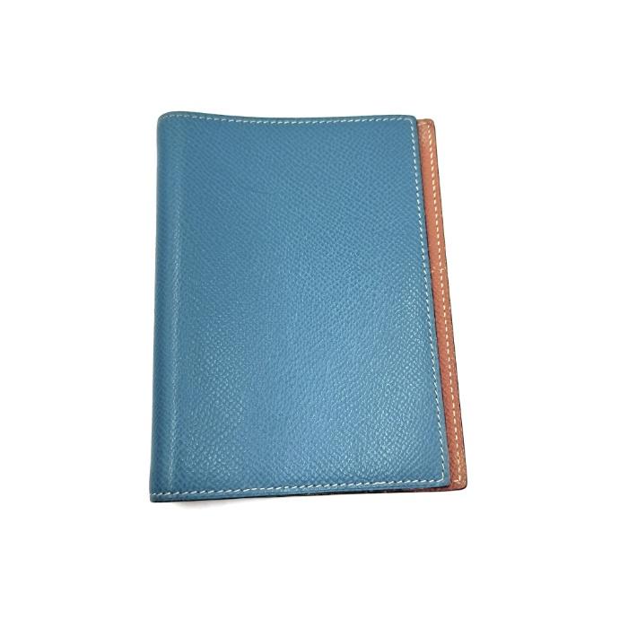 HERMES　エルメス 手帳カバー アジェンダ　財布 HERMES（エルメス） 中古品 アジェンダPM 手帳カバー ブラウン レザー