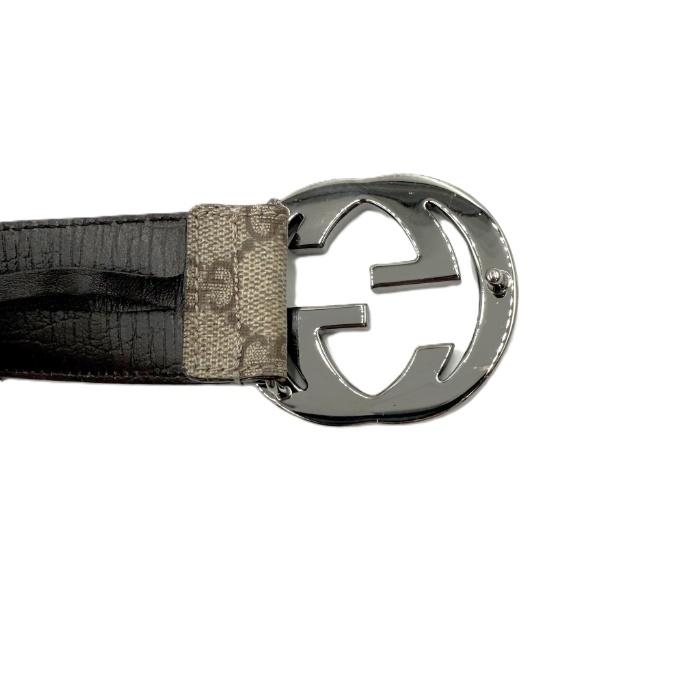 グッチ GUCCI ベルト インターロッキング GGマーク GGバックル