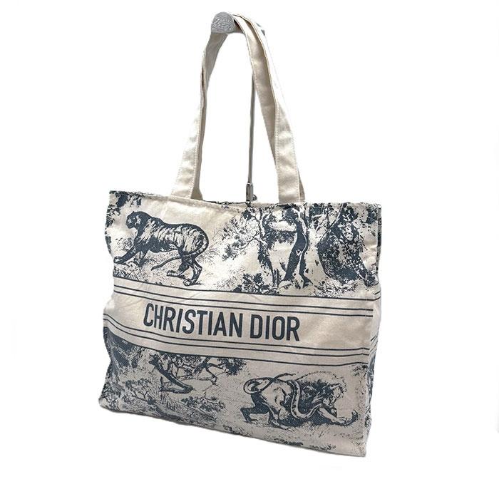 ディオール DIOR ノベルティトートバッグ トワルドゥジュイ 動物柄