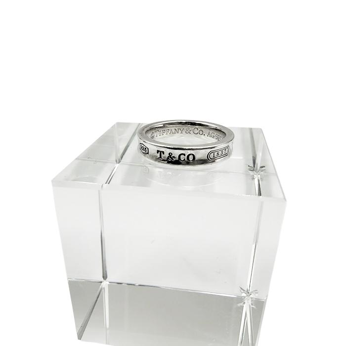 【正規品】TIFFANY & Co. SV925 箱・保存袋付き TIFFANY&Co. ティファニー ナローリング SV925 シルバー 保存袋付き
