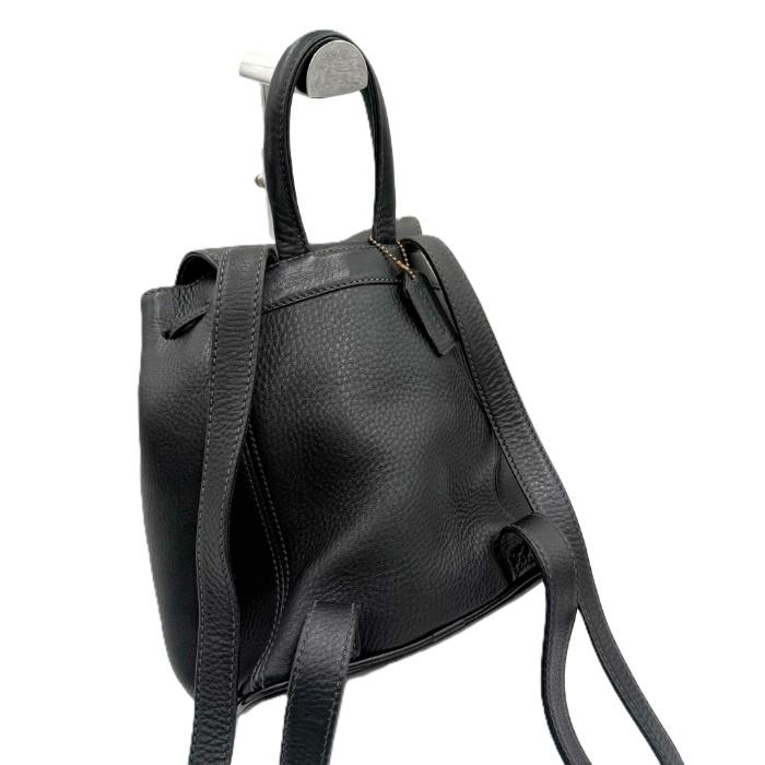 コーチ COACH リュック 巾着 シンプル レザー デイパック