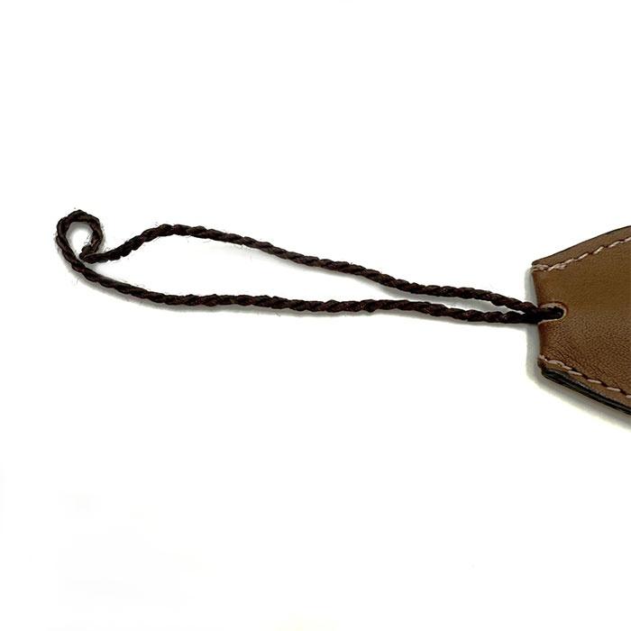 ロエベ LOEWE カデナ 南京錠 カギ チャーム パドロック レザー