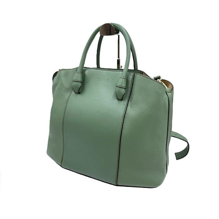 フルラ FURLA ハンドバッグ 2way ショルダーベルト くすみカラー 