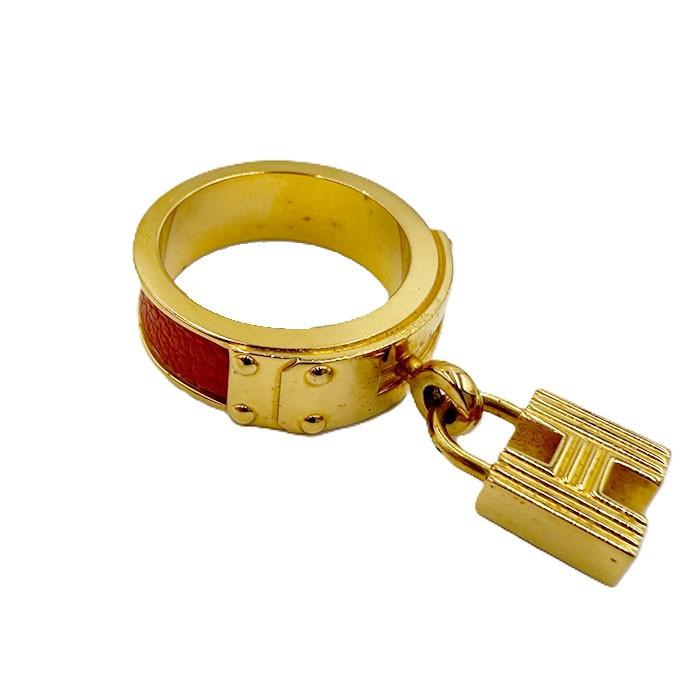 エルメス HERMES スカーフリング ケリー カデナチャーム i0810oq018115
