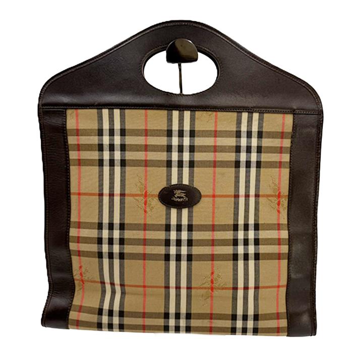 バーバリー BURBERRY ハンドバッグ ノバチェック チェック柄 トート