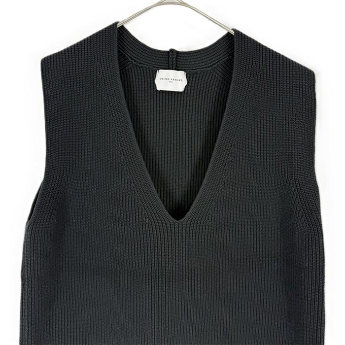 UNITED ARROWS ユナイテッドアローズ ニットベスト レイヤード 送料