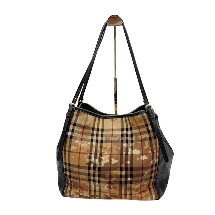 バーバリー BURBERRY ノバチェック カモフラ柄 トートバッグ 