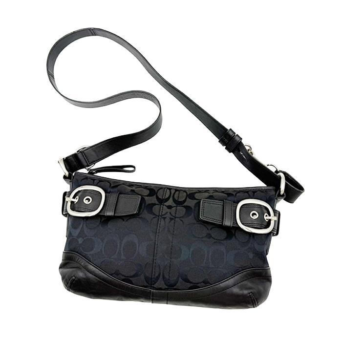 コーチ COACH シグネチャー ショルダーバッグ 斜めがけ レザー 