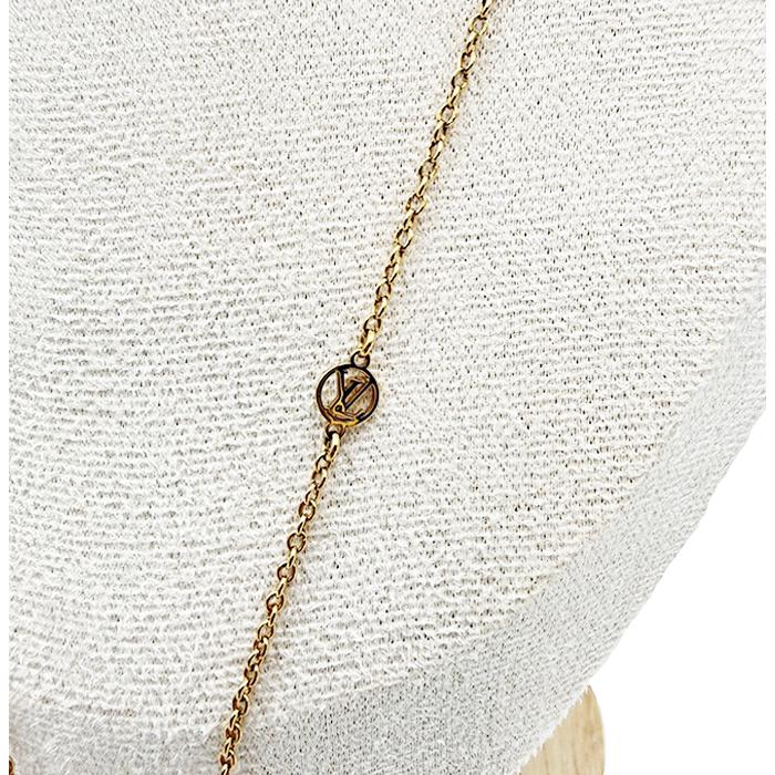 ルイヴィトン Louis Vuitton ネックレス Vロゴ ゴールド アクセサリー