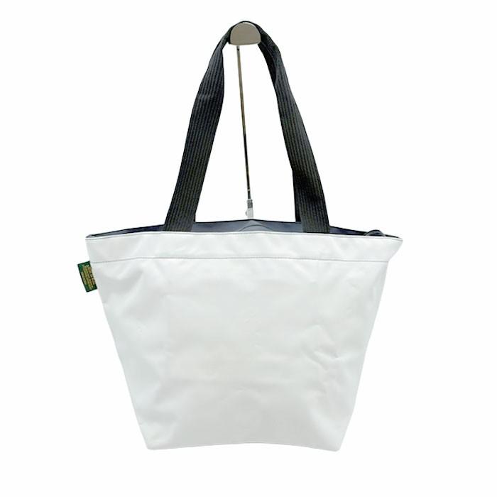 エルベシャプリエ Herve Chapelier トートバッグ XL ホワイト ナイロン 
