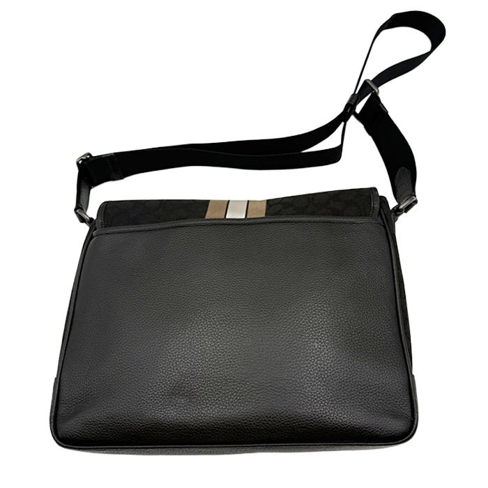 コーチ　シグネチャー　ハンドバッグ　肩掛け COACH コーチ シグネチャー ショルダーバッグ レザー メンズ