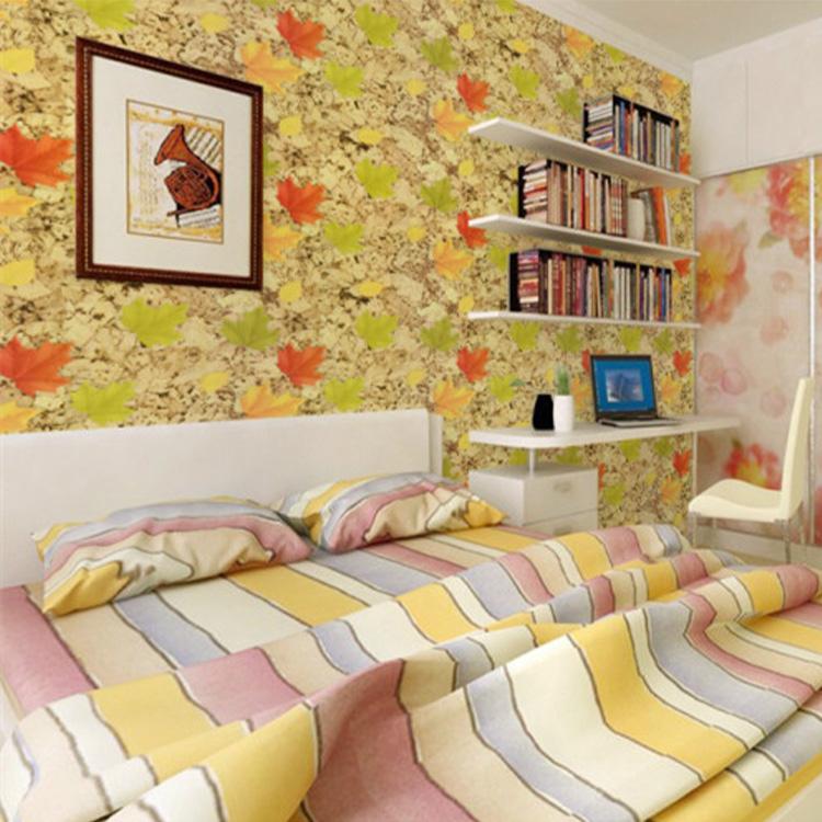 壁紙 はがせる おしゃれ 紅葉柄 防水 のり付き イエロー はがせる 木目 ブルー 壁紙の上から貼れる壁紙 かわいい 子供部屋 送料無料 Fc 11 My 1103 Wp Tuesday 通販 Yahoo ショッピング