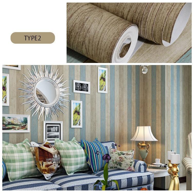 壁紙 シール 木目 剥がせる のり付き 水色 壁紙の上からはがれる壁紙 おしゃれ オーダーメイド 送料無料 L 11 Md 13 Wp Tuesday 通販 Yahoo ショッピング