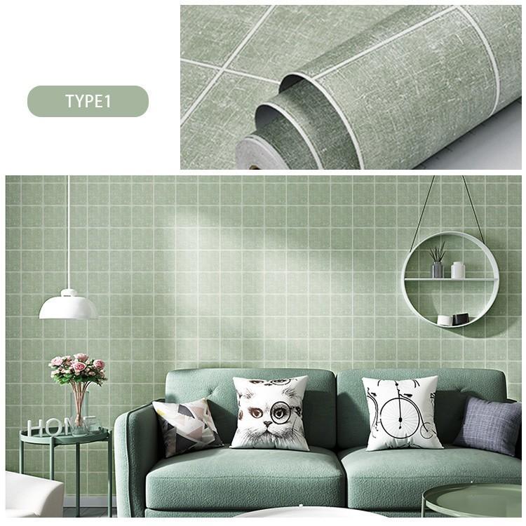 壁紙 簡単に剥がせる のり付き チェック柄 壁紙の上からはがれる壁紙 おしゃれ 可愛い シンプル Ys 11 Zs 12 Wp Tuesday 通販 Yahoo ショッピング