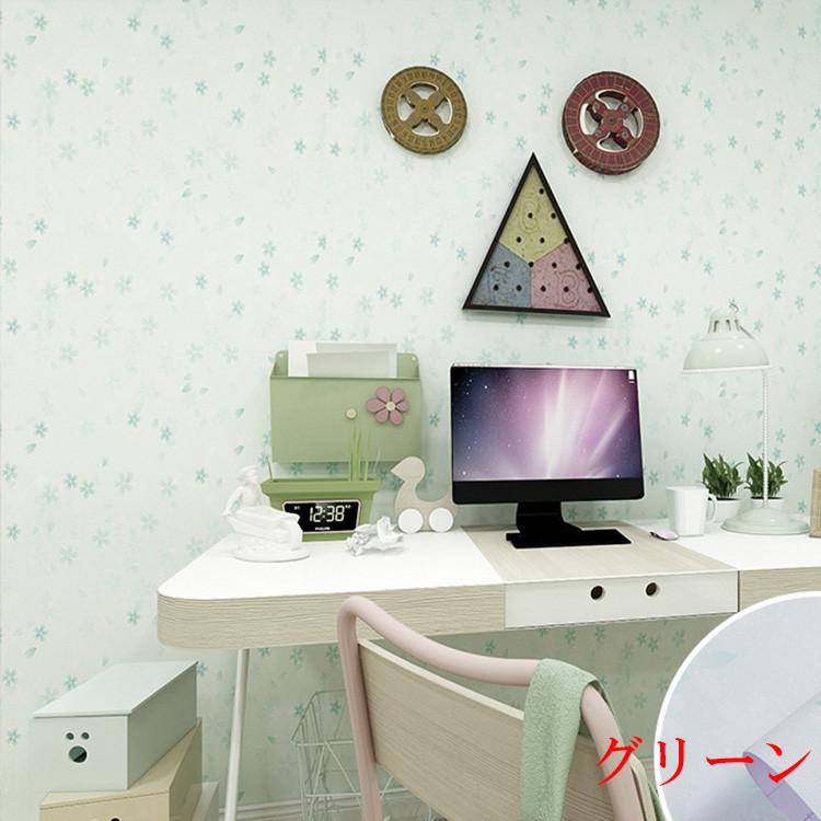 壁紙 シール壁紙 防汚 安い 剥がせる 花柄 植物柄 張り替え シンプル のり付き 簡単diy Zl 11 Sm 0501 Wp Tuesday 通販 Yahoo ショッピング