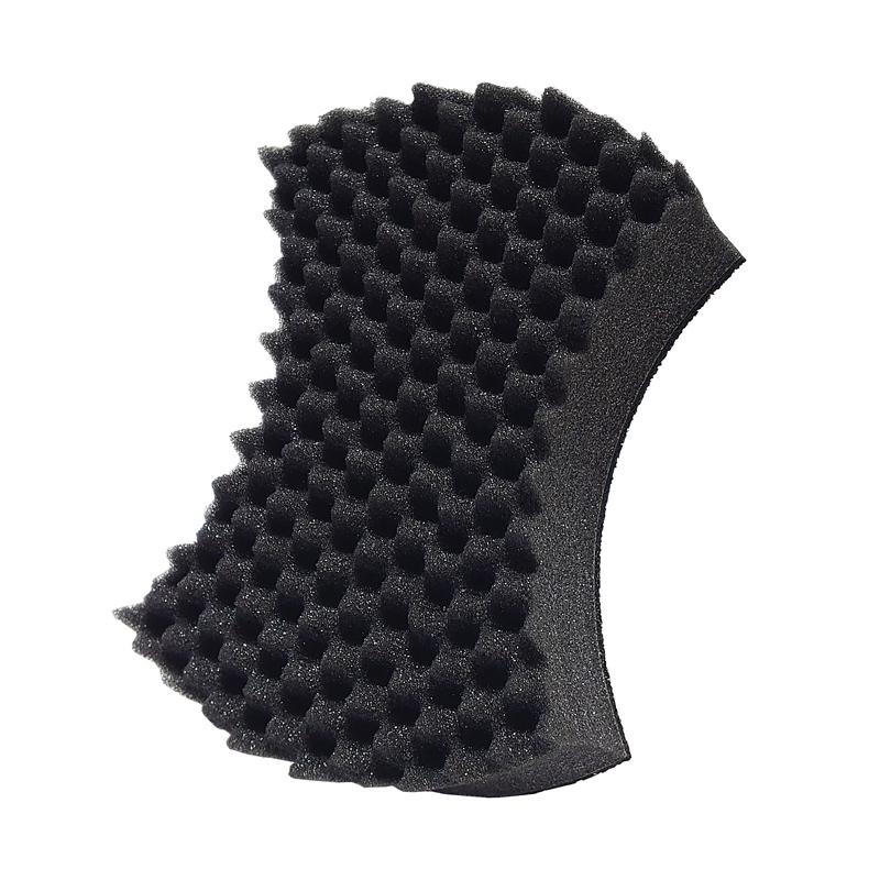 洗車スポンジ 握りやすい形状 ウレタン ゴム 2層構造 カーケア 洗車 泡立ち抜群 blackspongeお掃除ソムリエ ディーシー