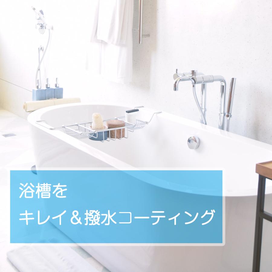 美シリーズ お風呂用コーティングキット 浴槽（ＦＲＰ・人工大理石・ホーロー）用洗剤とコーティング剤のセット 浴槽 掃除 浴槽用コーティング剤 ガラス |  | 06