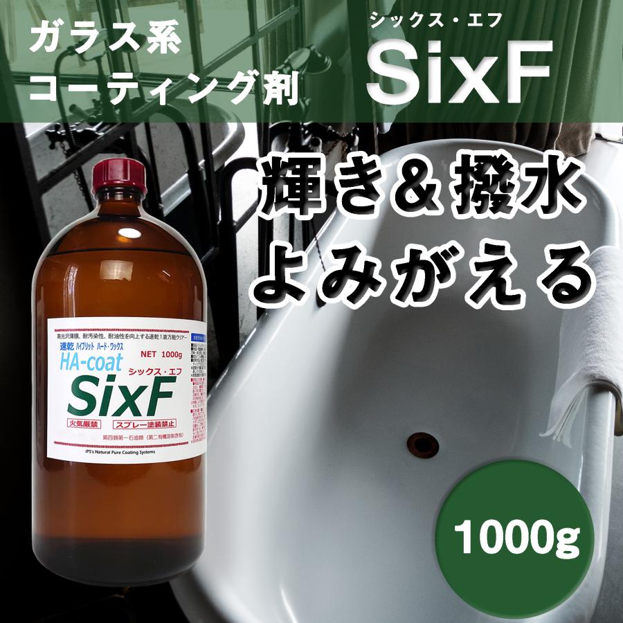 シックス・エフ1000g（100m2用）Six-F 耐久性3年以上 艶復活 キッチン