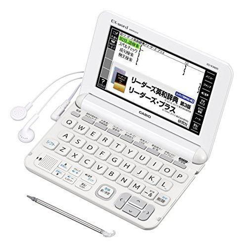 売れ筋がひクリスマスプレゼント カシオ計算機 電子辞書 英語強化 ホワイト Xd K9800 Ex Word 情報家電