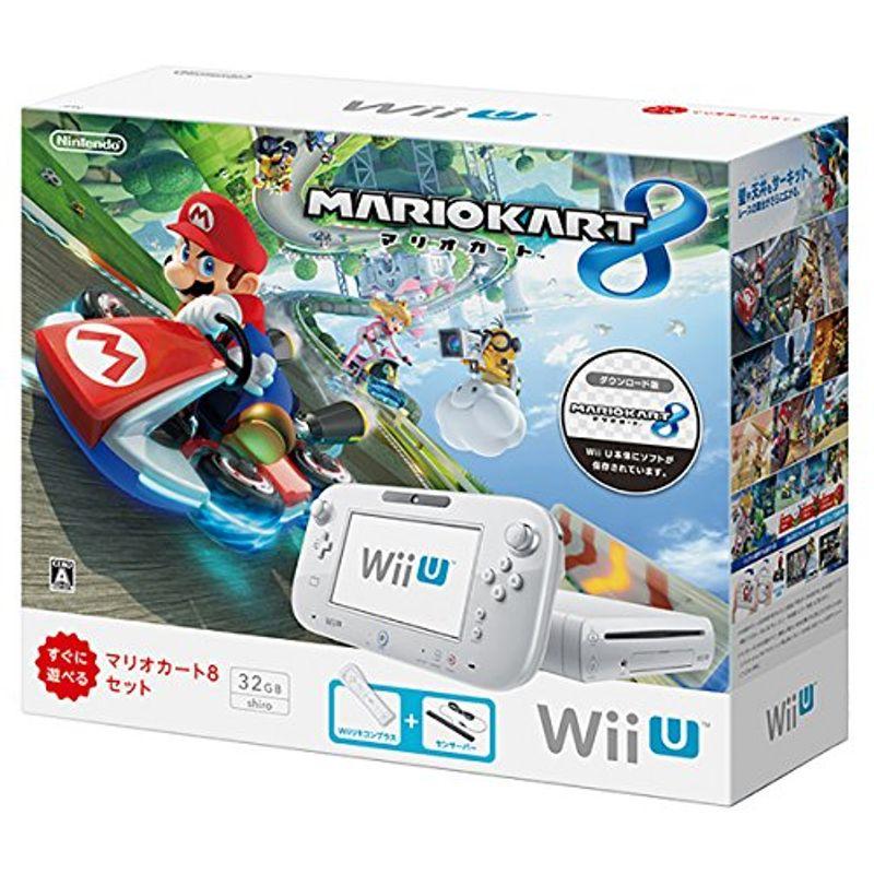 Wii 安全 U 【再入荷！】 マリオカート8 セット シロメーカー生産終了