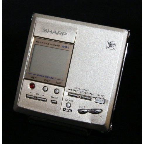 品質が 充実の品 SHARP シャープ MD-MT831-S シルバー ポータブルMDレコーダー 小型MDプレイヤー 再生 録音 y-sinkyuseikotsu.com y-sinkyuseikotsu.com