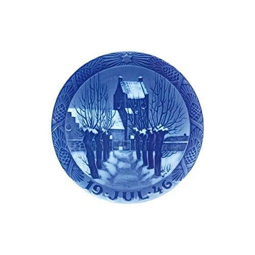 希少】ロイヤルコペンハーゲン 1946年イヤープレート 村の教会