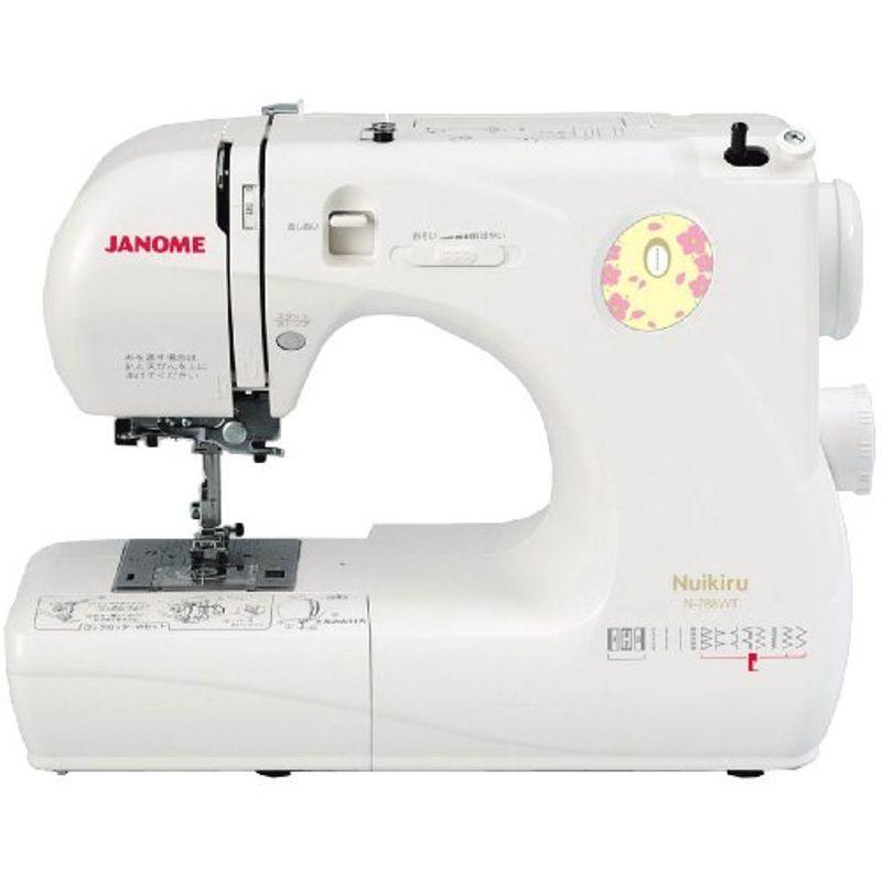 即納】JANOME ジャノメ 電子ミシン Nuikiru N-788WT 電子ミシン